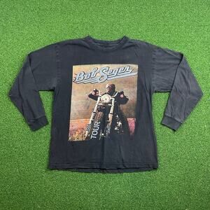 Bob Seger & The Silver Bullet Band North American Tour Long Sleeve T-Shirt Sz L